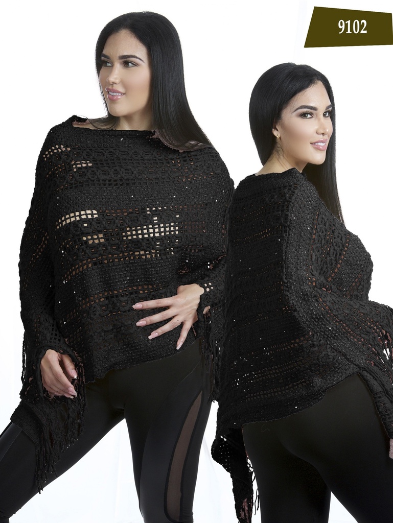 Ruana Moda Azulle Fashion