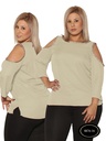 Blusa Hombros Descubiertos Salvia para Mujer 8876-16