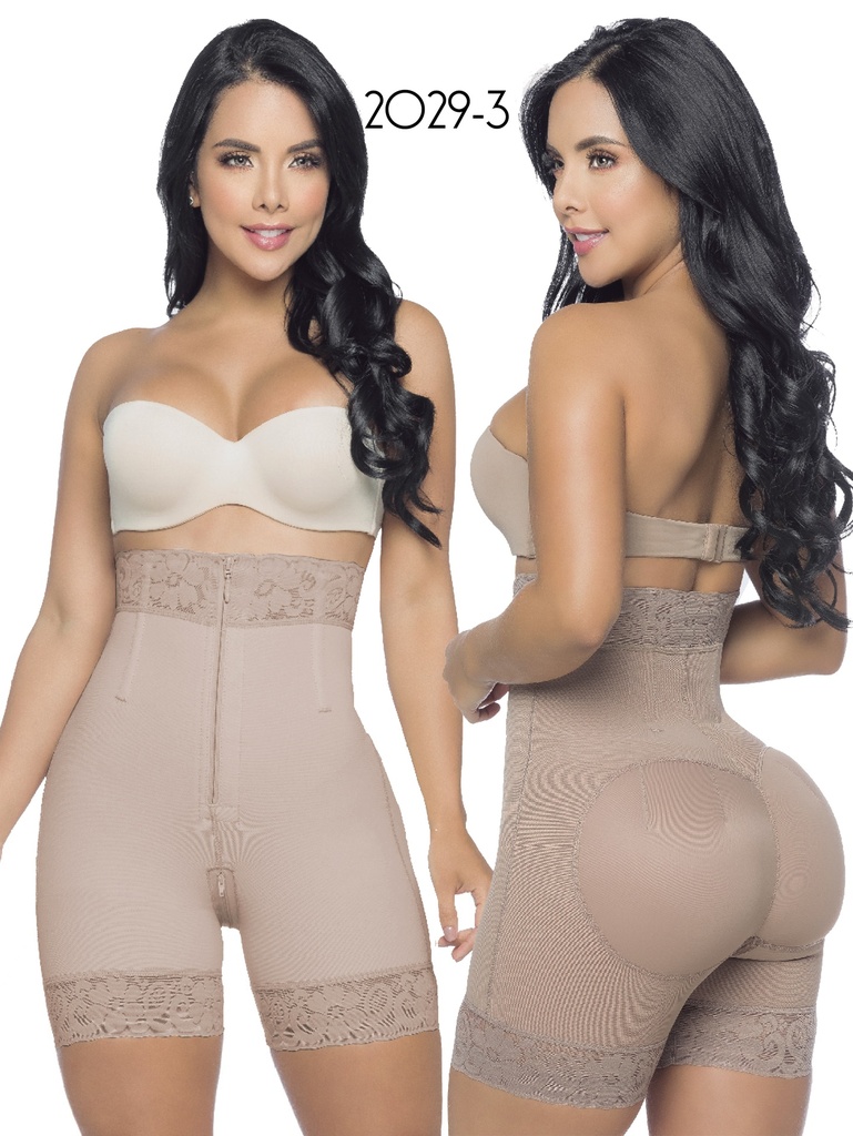 [3112029L03] Fajas Colombiana con Zipper Danielle