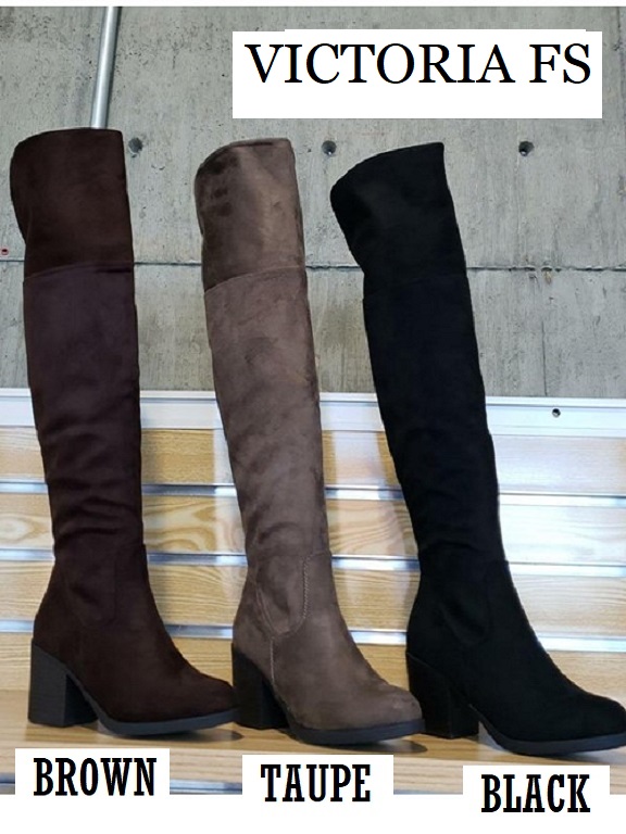 [316VICTORIABK9] Bota Victoria Black