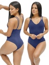 Body Doble Tirante Azul Marino para Mujer 697-11