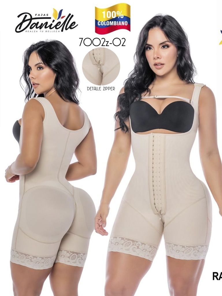 [3117002ZS02] Fajas Moda Colombiana Danielle Con Cremallera  Reloj de Arena