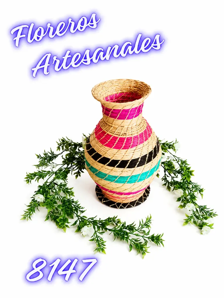 Floreros Artesanales 