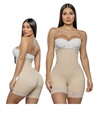 Women's Beige Short Leg Body Shaper Shapewear Body Shaper 925-2