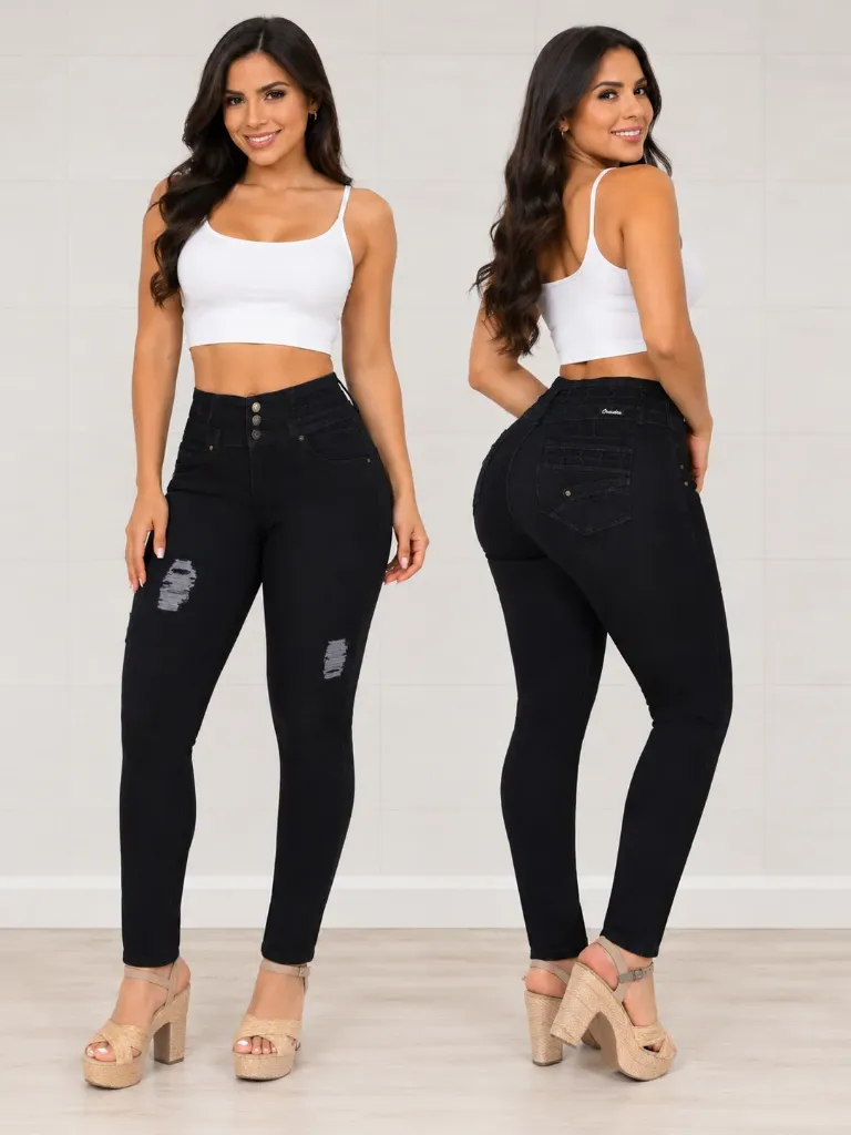 Jeans Levantacola Colombiano