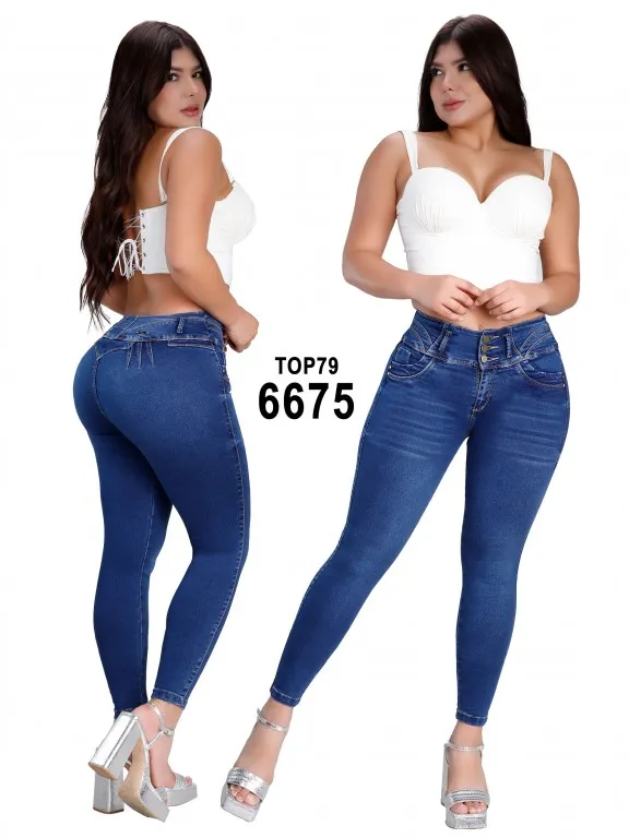Jeans Levantacola Colombiano