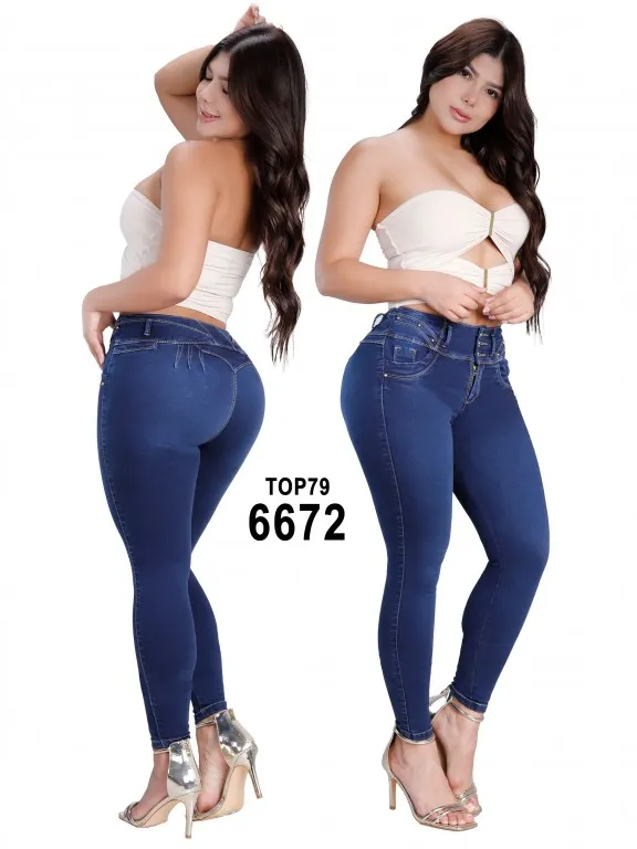 Jeans Levantacola Colombiano