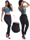 Women's Black High Waist Skinny Pants 012