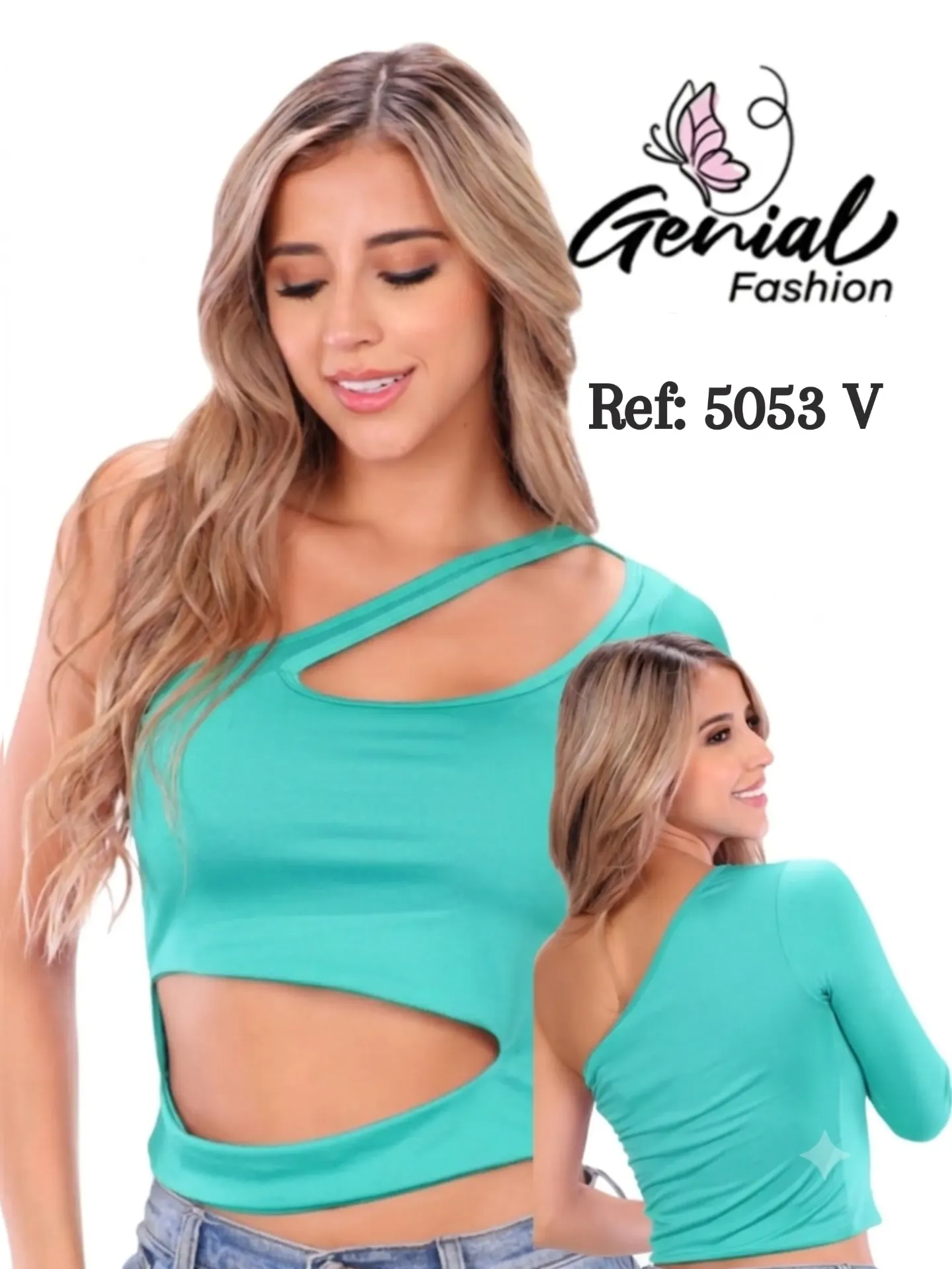 [1095053VS] Blusa Moda Colombiana (S)