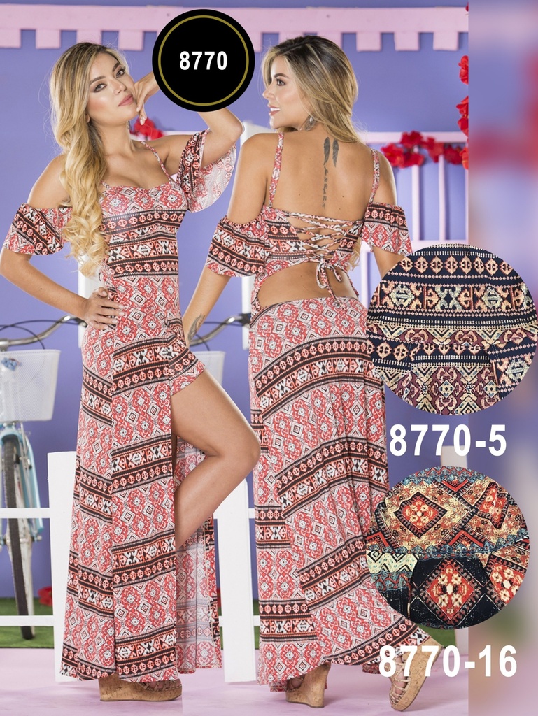 [11387702YB01 ] Vestido Moda Colombiano (1)