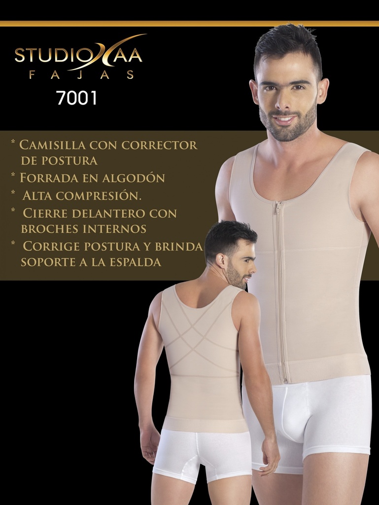 [1107001S02] Faja Studio AA Colombiana Hombre