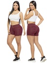 Short Elásticos Levantacola Vino Tinto para Mujer 255