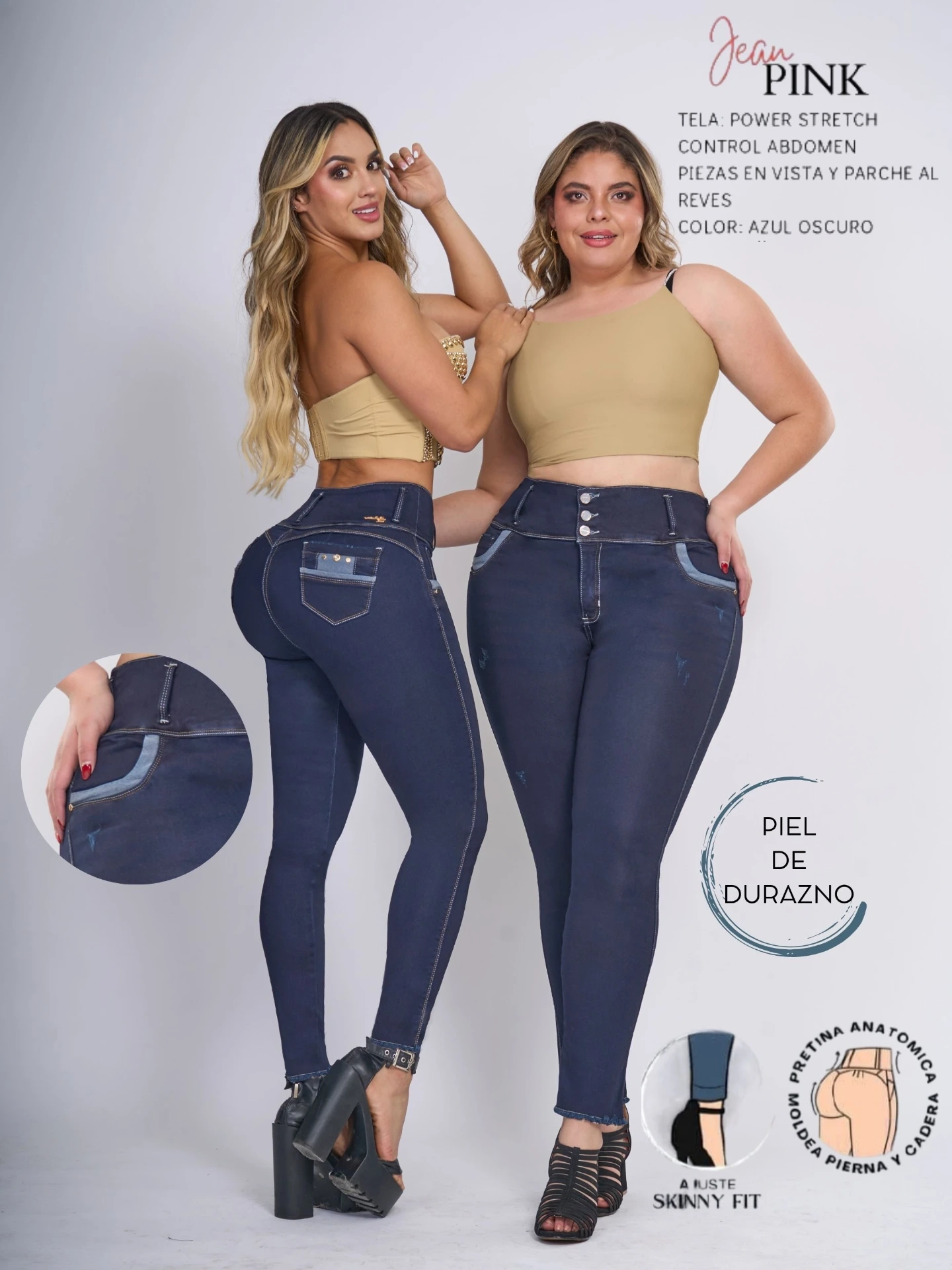 Jeans Levantacola Colombiano