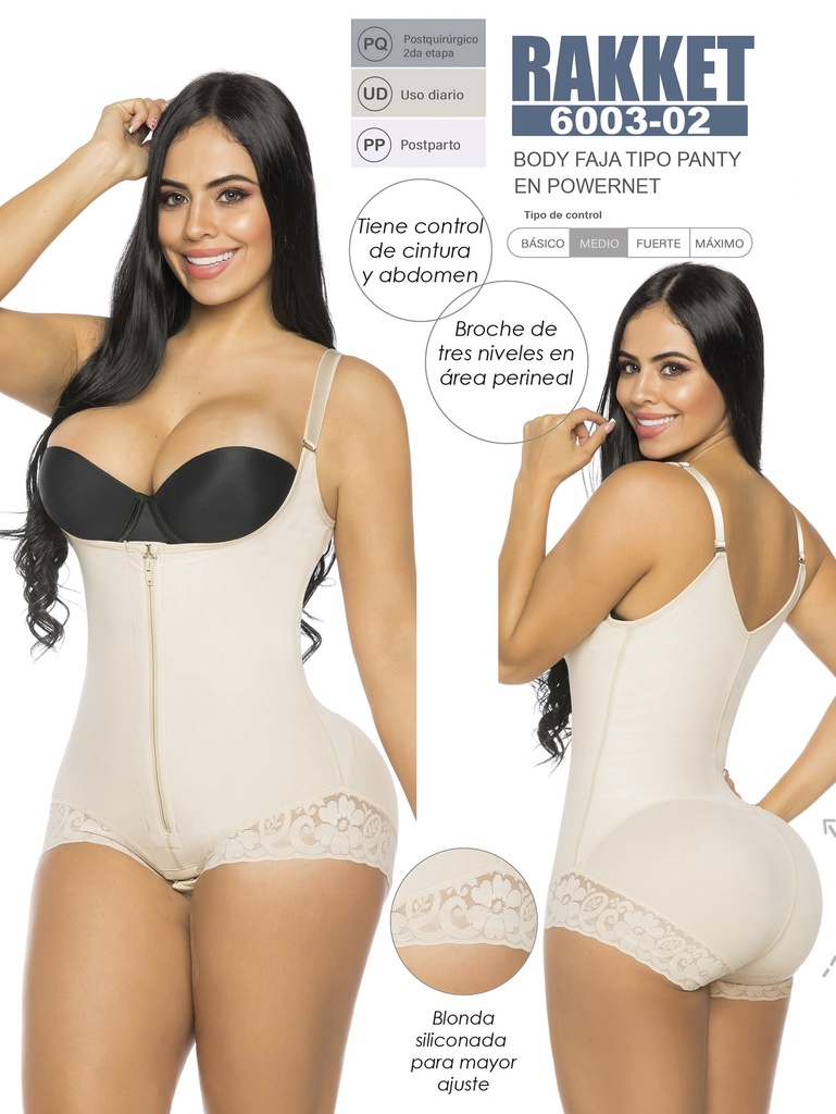 Faja Realza Gluteos Zona Termica Abdominal