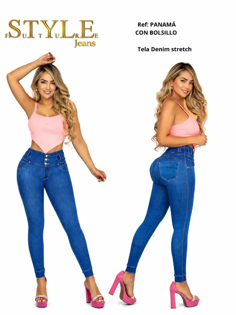 Jeans Levantacola Colombiano