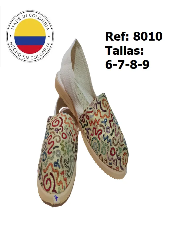 [36680107] Women's Beige Floral Espadrilles 8010 (7)