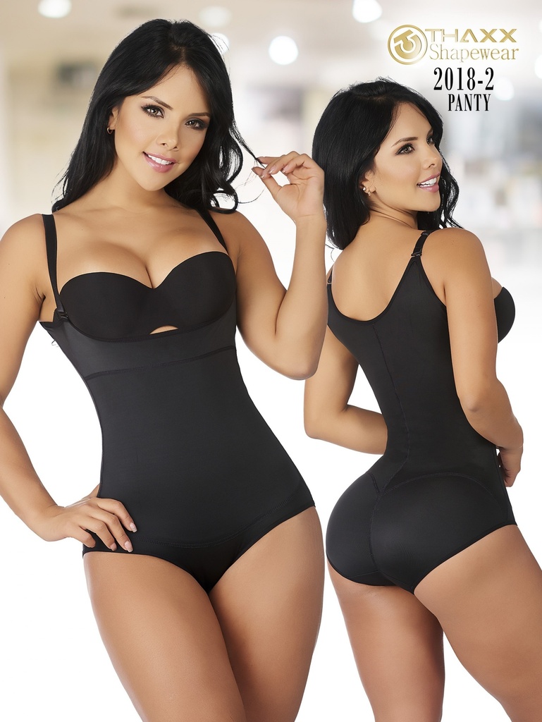 [1372018p2xxxl] Faja Body Colombiana Thaxx Panty Negra