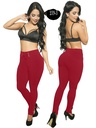 Pantalón Cómodo Rojo para Mujer – Thaxx Skinny Tiro Alto
