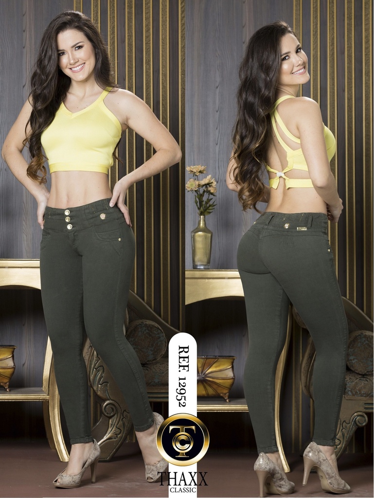 [20012952TC05] Jeans Levantacola Thaxx Classic