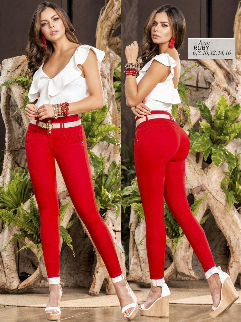 Jeans Levantacola Colombiano 