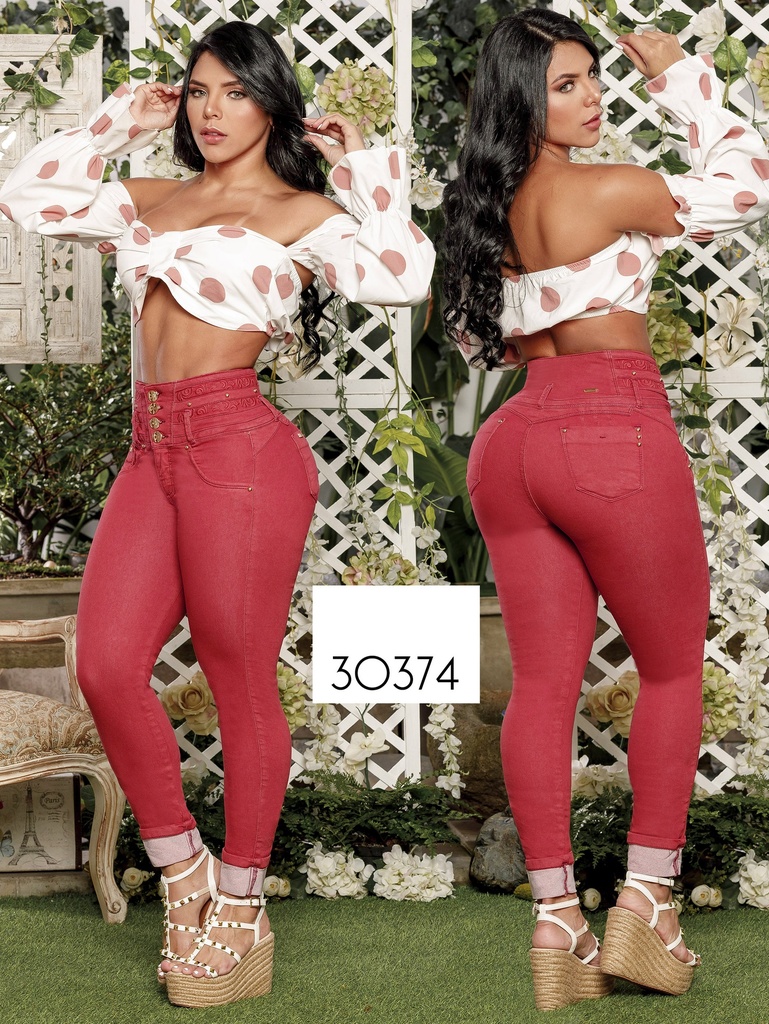 Jeans Levantacola Colombiano