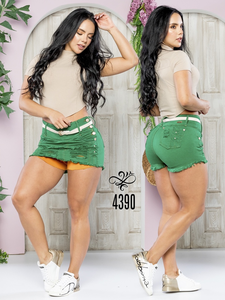 [267439007] Falda Short Levantacola Colombiano