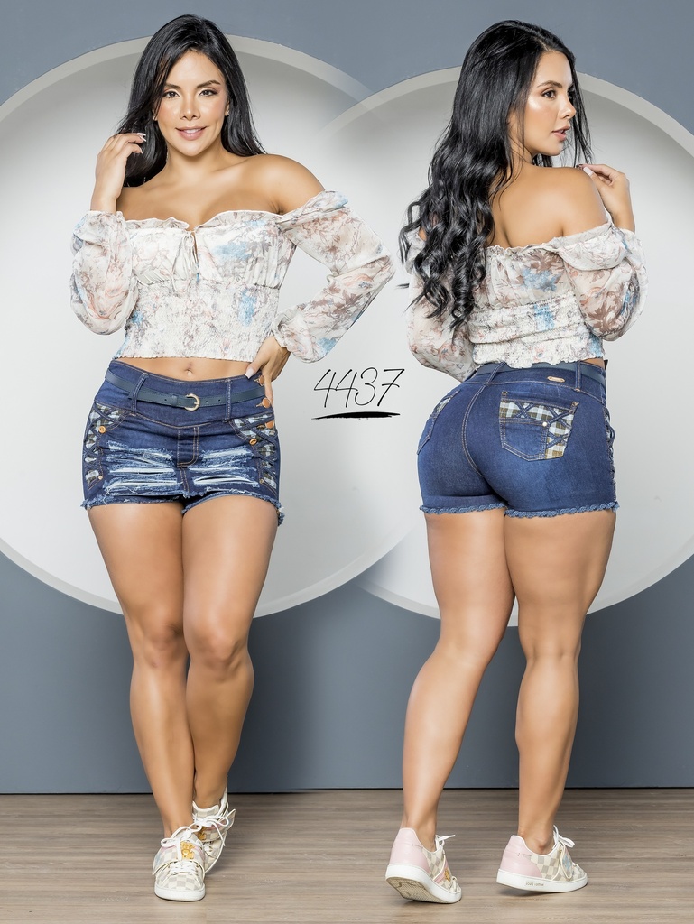 Falda Short Levantacola Colombiano