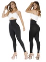 Women's Black Extra High-Waisted Leggings 4001