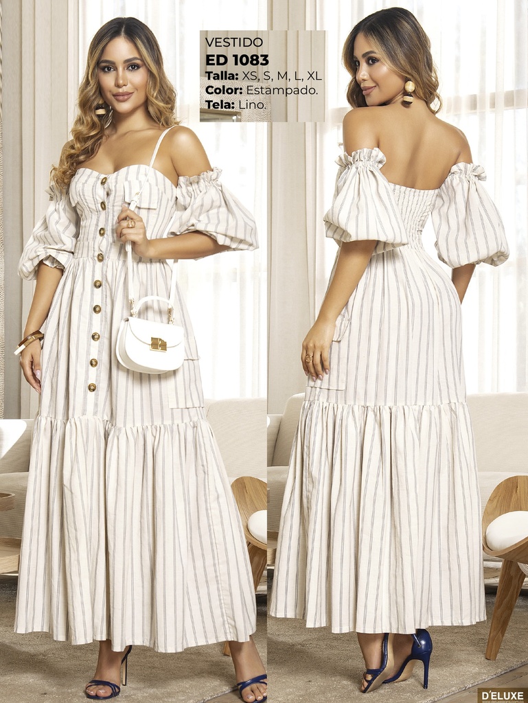[3741083L] Vestido Moda Colombiano