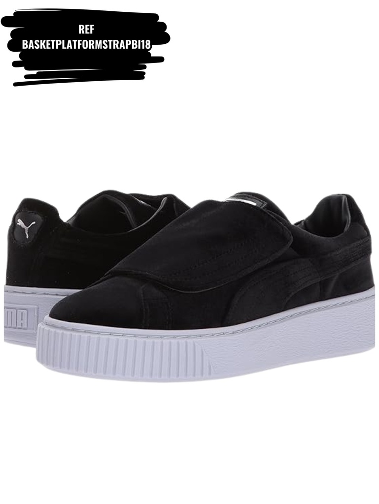 Tenis Basket Platform Strap Black Iceland