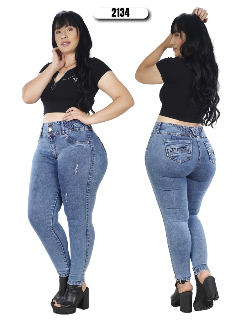 Jeans Levantacola Colombiano