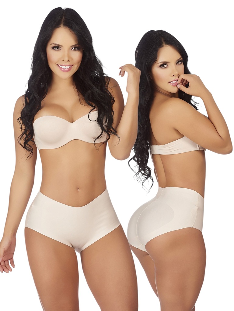 Faja Panty Boyshort de Lujo Beige para Mujer – Thaxx