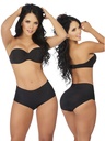 Faja Panty Boyshort de Lujo Negra para Mujer – Thaxx