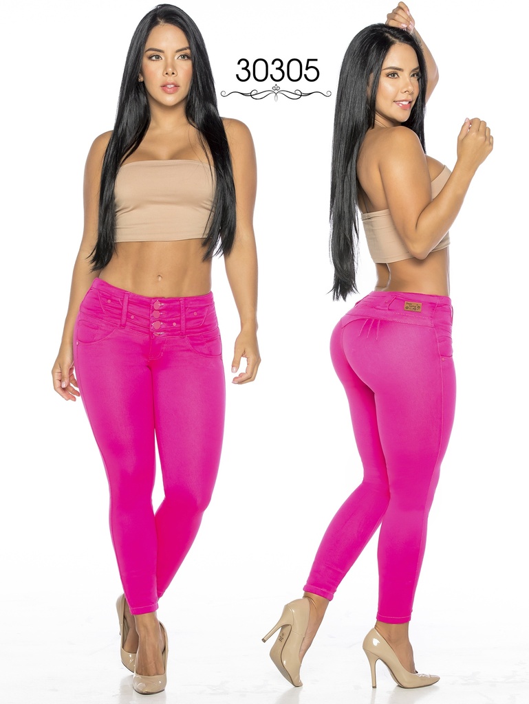 Jeans Levantacola Colombiano