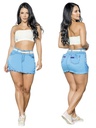 Minifalda Levantacola de Jean Azul Cielo