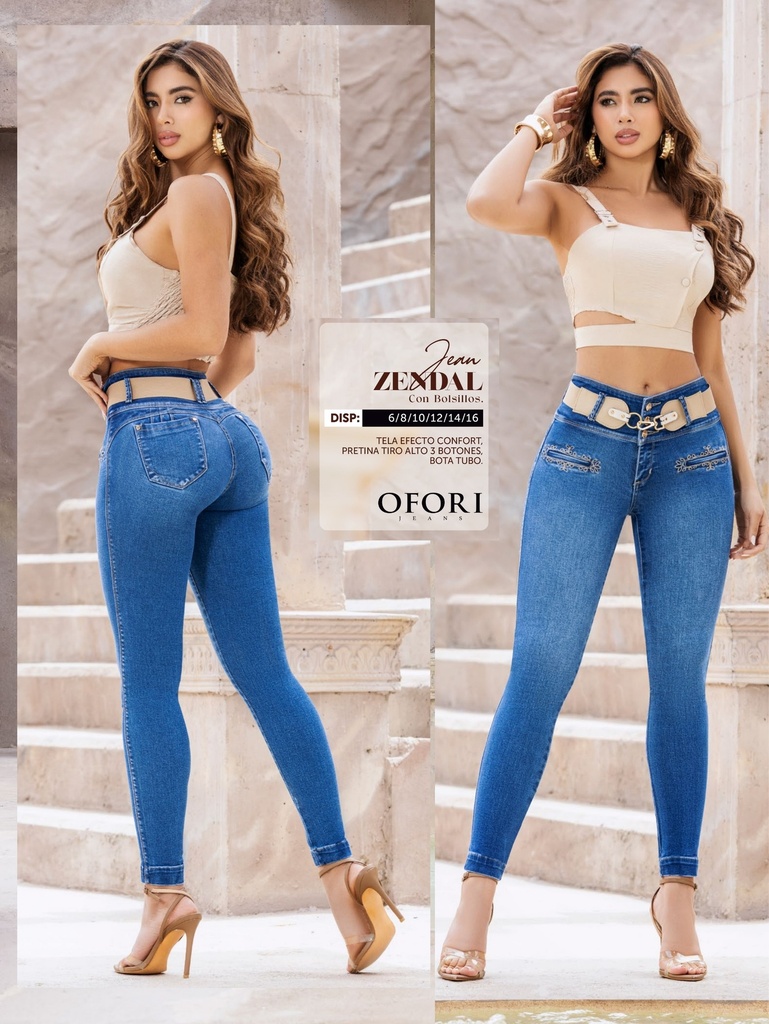 [289ZENDAL05] Jeans Levantacola Colombiano (5)