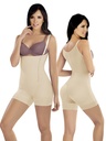 Women's Beige Strap Mid-Thigh Butt Lift Body Shaper Shapewear 3195-16