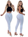 Pantalón Skinny Tiro Alto Azul Hielo para Mujer 220-1