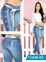 Jeans Levantacola Colombiano Azulle 