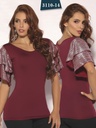 Blusa Moda Colombiana Cereza