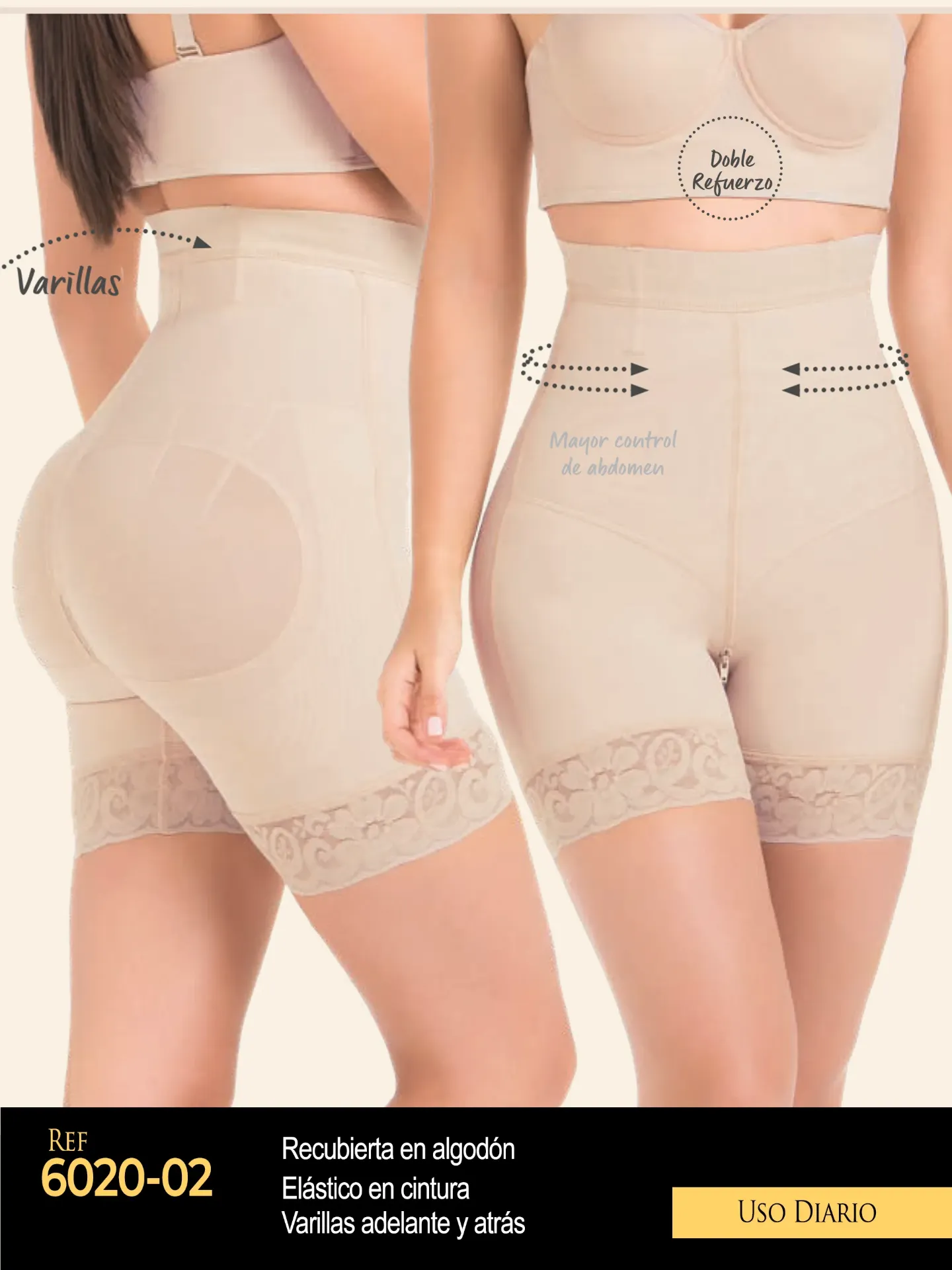 Short Talle alto en Powerenet Studio AA