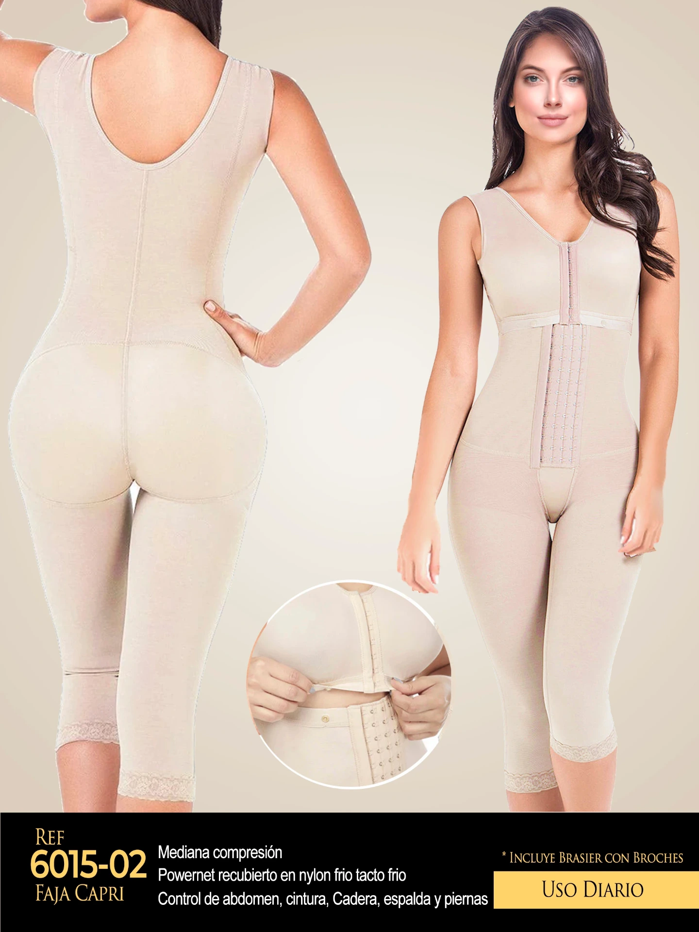 Faja Capri Pos-Quirurgico Studio AA