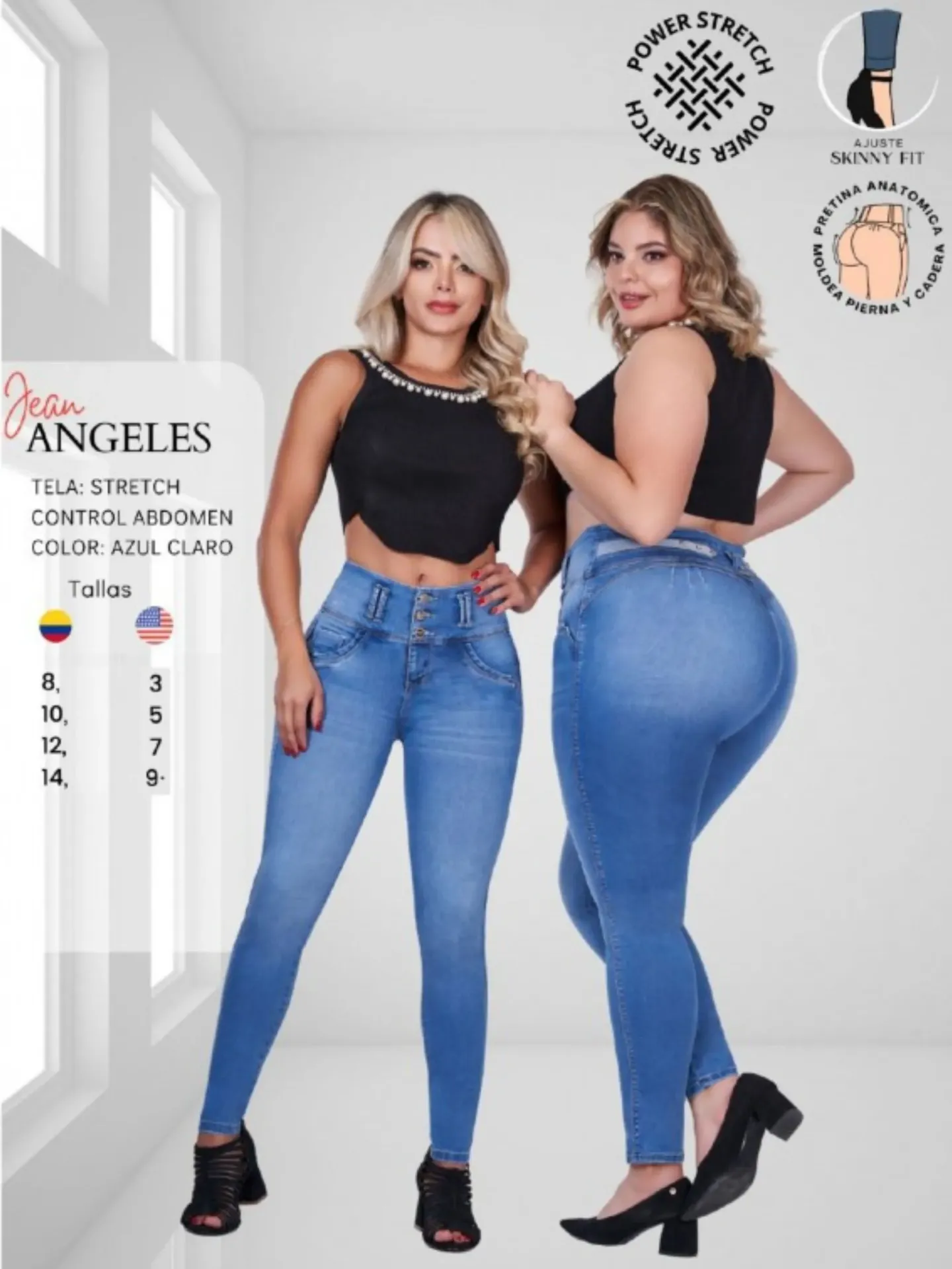 Jeans Levantacola Colombiano