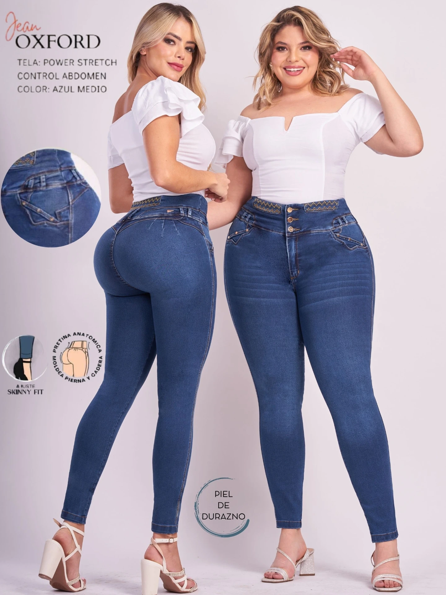 Jeans Levantacola Colombiano