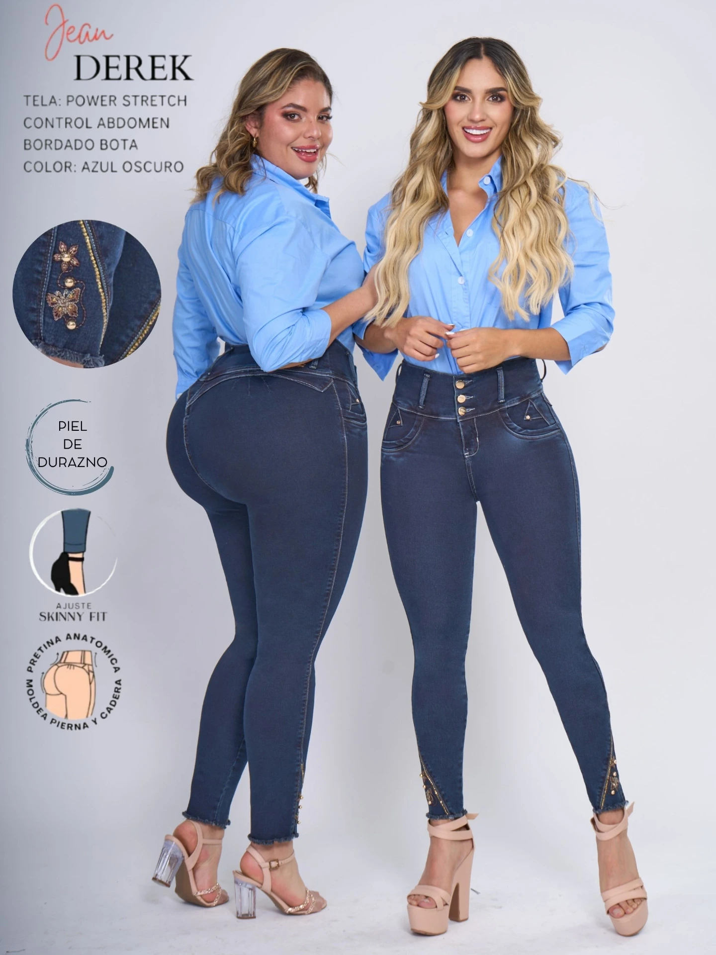 Jeans Levantacola Colombiano