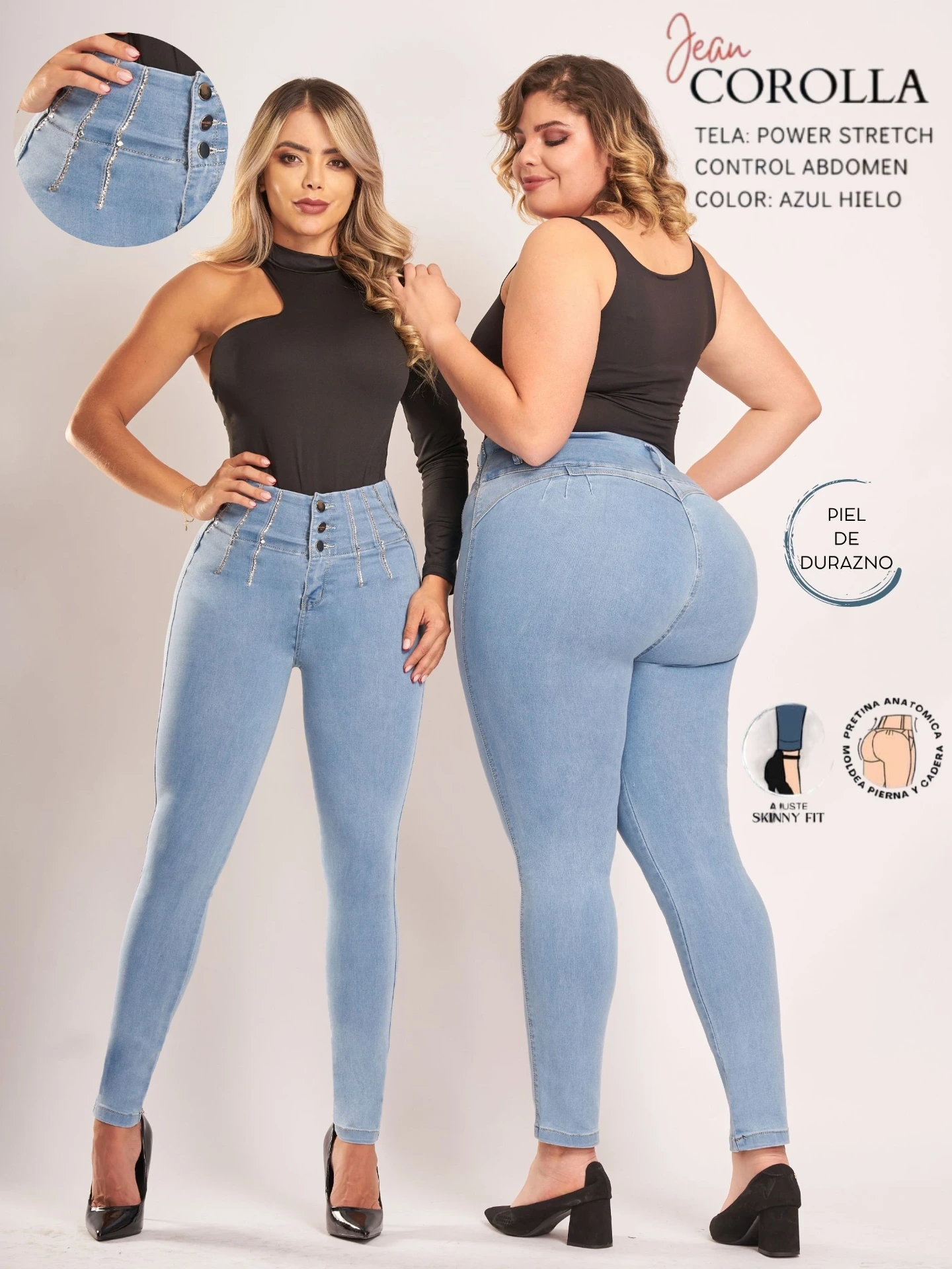 Jeans Levantacola Colombiano