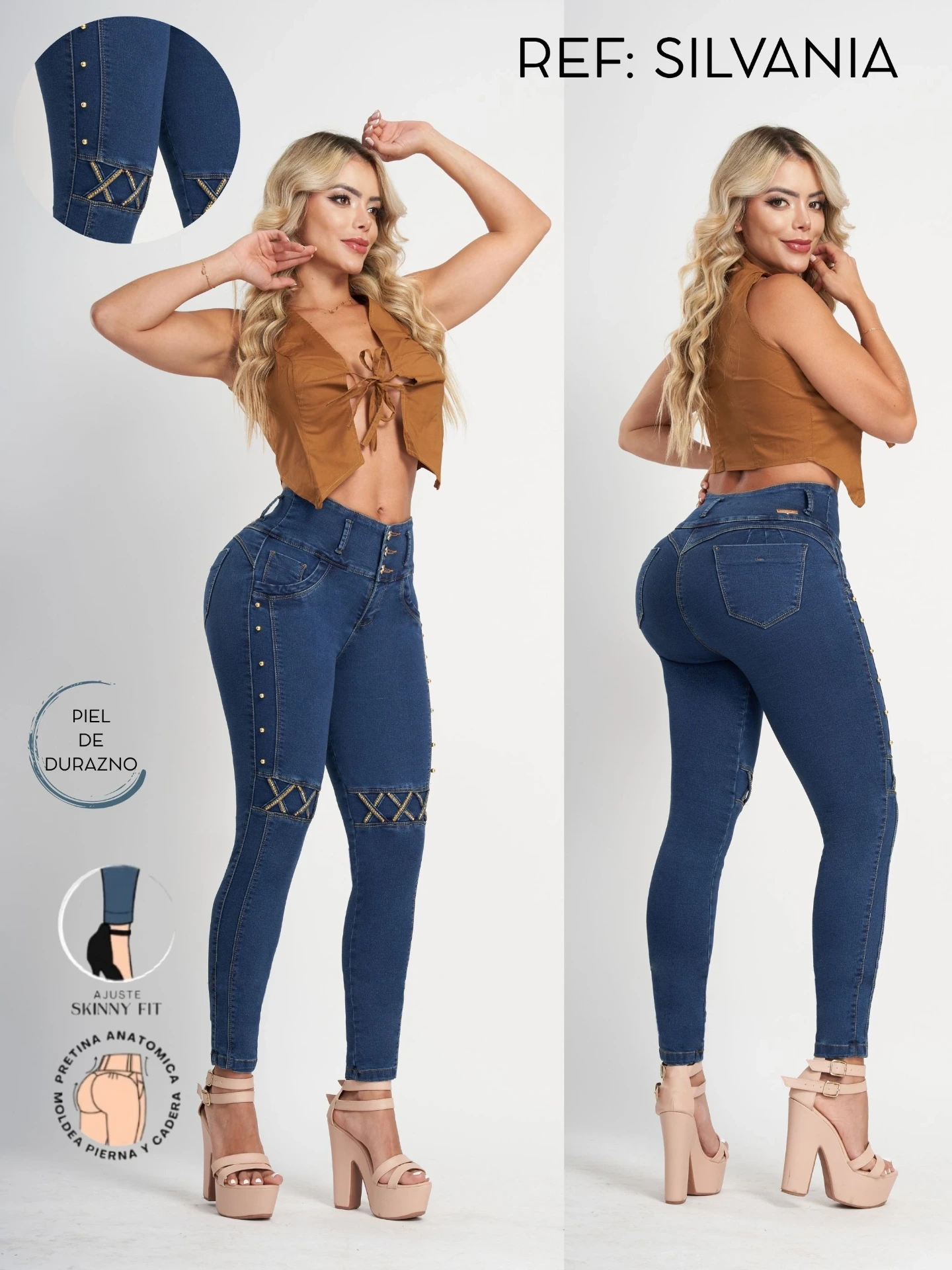 Jeans Levantacola Colombiano