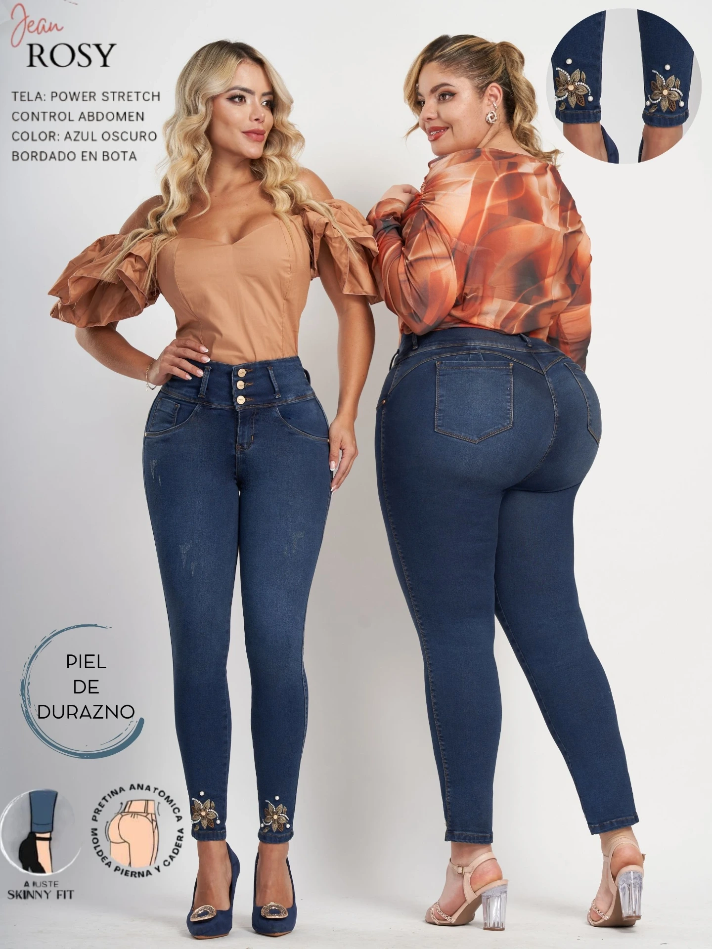 Jeans Levantacola Colombiano