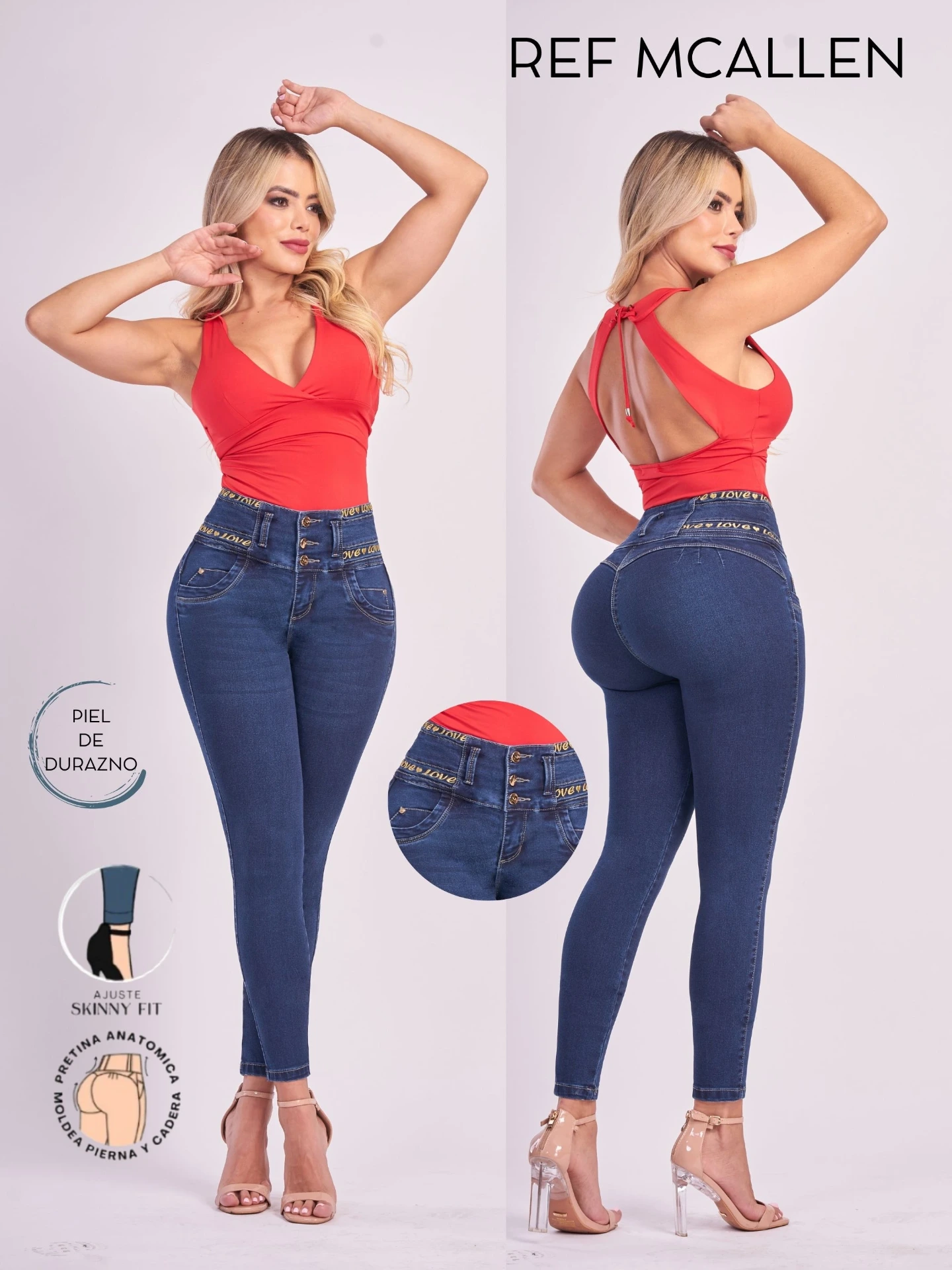 Jeans Levantacola Colombiano