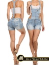 Enterizo Short Silver Diva 